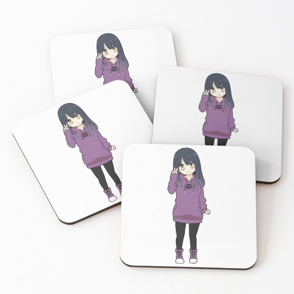 Item preview, Mieruko-chan Yotsuya Miko Chibi designed and sold by ChibiCheems.