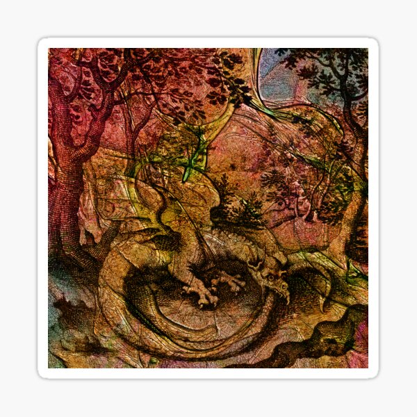 Alchemical Fire - Ouroborus Sticker