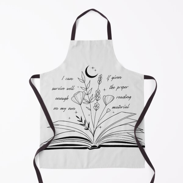Item preview, I can survive well enough on my own if given the proper reading materials (Throne of Glass) designed and sold by sashabookishart.