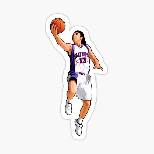 Steve Nash # 13 s'allonge Sticker
