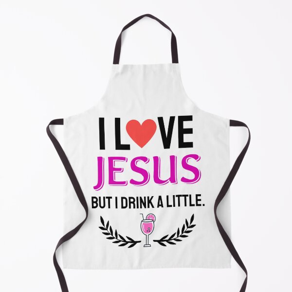 Item preview, I Love Jesus But I drink A Little Meme Even Jesus Drink Sometimes - Jesus Lovers designed and sold by chetan786.