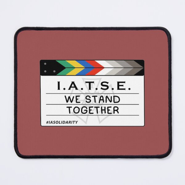 Item preview, IATSE                             designed and sold by MilaRoseCompany.