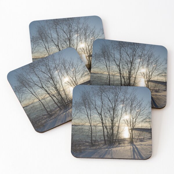 Item preview, Long Shadows in the Snow designed and sold by Georgia Mizuleva.