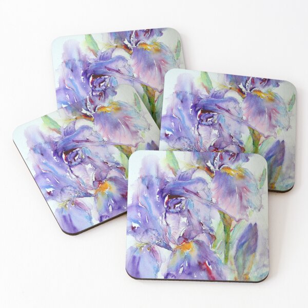 Item preview, Iris Watercolor  designed and sold by Mearced-Art.