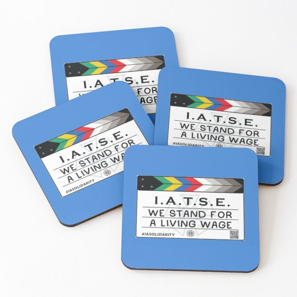 Item preview, IATSE We Stand For A Living Wage   designed and sold by MilaRoseCompany.
