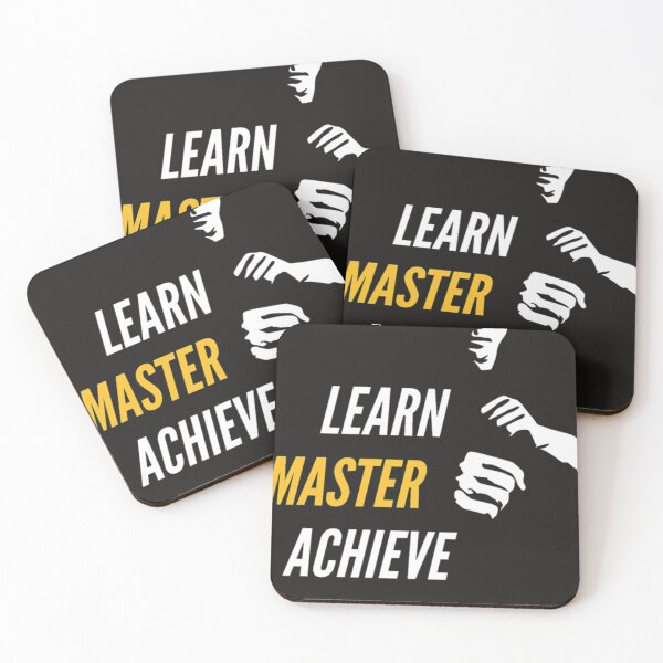 Item preview, LEARN - MASTER - ACHIEVE designed and sold by Nblancg.