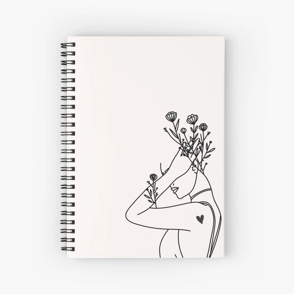 Cheap drawing notebook Spiral Notebook by Lapetiteredac