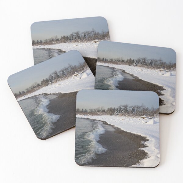 Item preview, Winter Beach - Lake Ontario, Toronto, Canada designed and sold by Georgia Mizuleva.