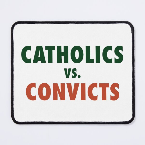 Item preview, Catholic vs Convicts original designed and sold by TrendingX.