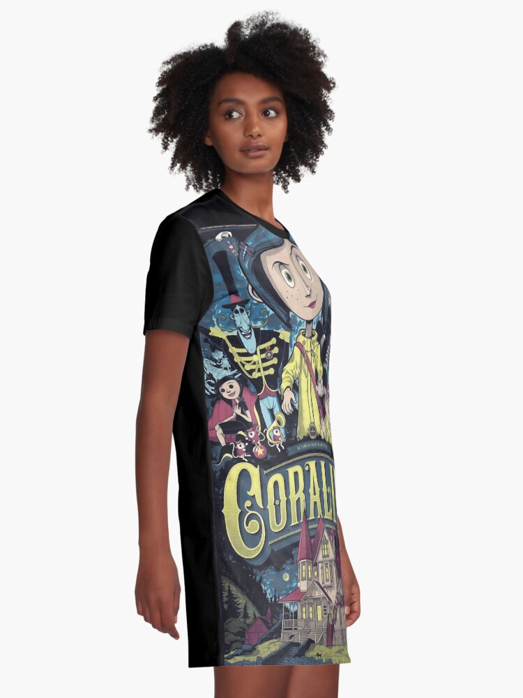 Vestido camiseta «Coraline Classic, coraline halloween, coraline mochila, instagram coraline» de investigatio | Redbubble Vestido camiseta «Coraline Classic, coraline halloween, coraline mochila, instagram coraline» de investigatio | Redbubble