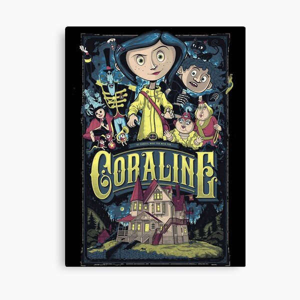 Poster/Print • Coraline e o Mundo Secreto • Anime fanart