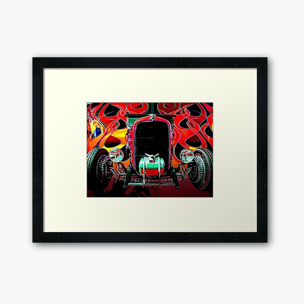 Hot Deuce Framed Art Print