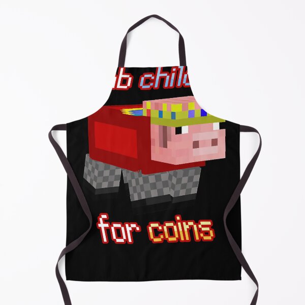 Item preview, Technoblade I stab Children for Coins Essential Copy designed and sold by certainl993.