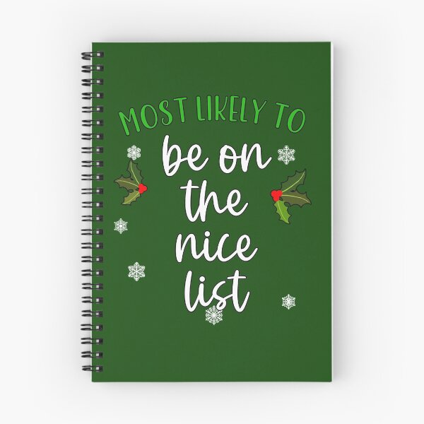Item preview, Most Likely to Be on the Nice List Family Christmas Shirt, Matching Xmas  designed and sold by Greenbaby.