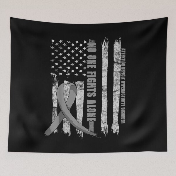 Item preview,  Attention Deficit Hyperactivity Disorder Usa American Flag designed and sold by olivee79.