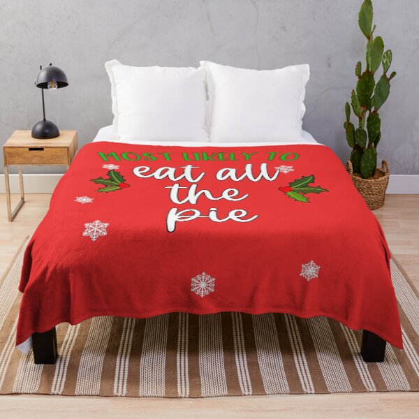 Item preview, Most Likely to EAT ALL THE PIE Family Christmas Shirt, Matching Xmas designed and sold by Greenbaby.