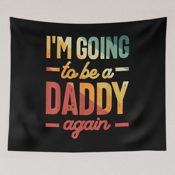 Item preview,  Mens Im Going Daddy Again Vintage Future Baby Father designed and sold by sandyq55.