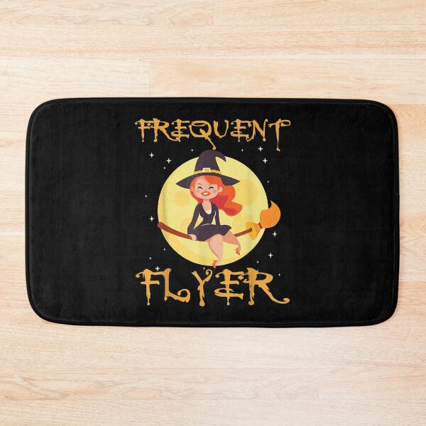 Item preview,  Halloween Witch Frequent Flyer Digital Nomad World Travel designed and sold by sandyq55.