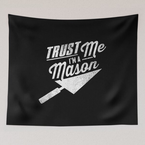 Item preview,  Trust Me Im Mason Bricklayer Bricklaying Masonry Job designed and sold by olivee79.
