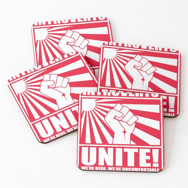 Item preview, Introverts Unite! Classic designed and sold by nanniesolis.