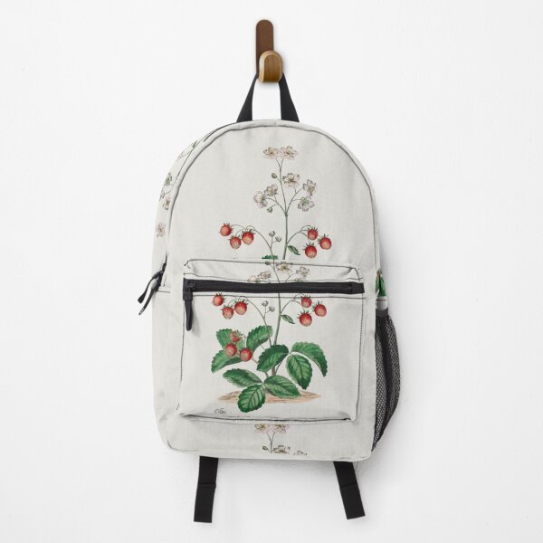 Item preview, Strawberry plant with fruits, collection of Botanicals designed and sold by mycloudzdesign.