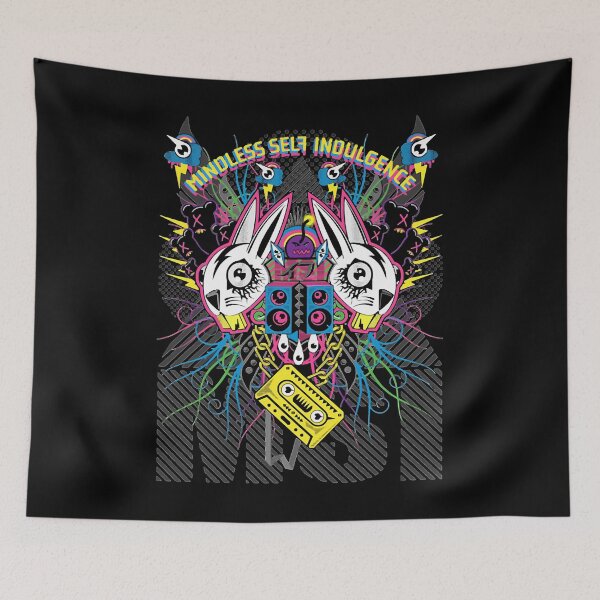 Item preview, Retro Vintage Mindless Self Indulgence Retro Wave designed and sold by Lenniehuels.