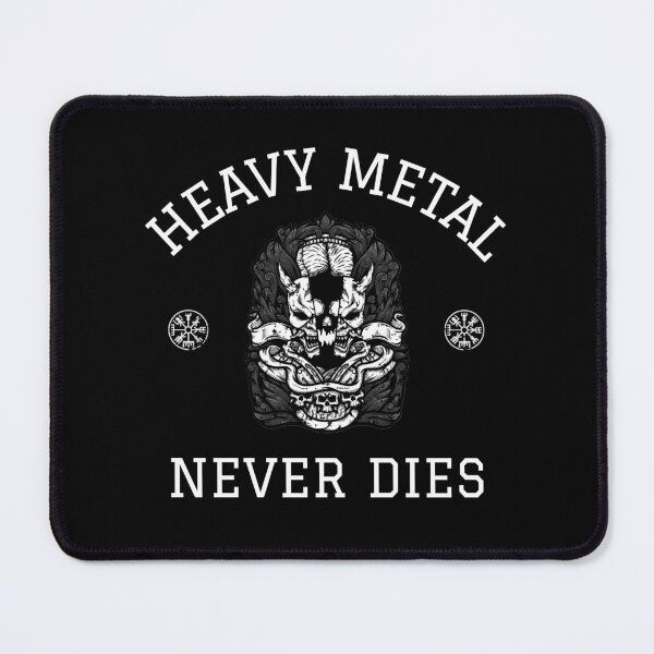 Item preview, Metal Never Dies varsity designed and sold by Rad-State.