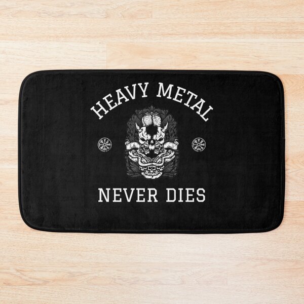 Item preview, Metal Never Dies varsity designed and sold by Rad-State.