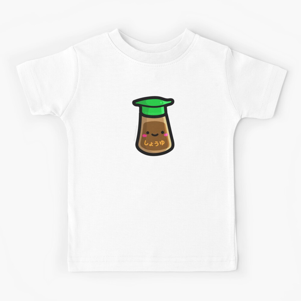 ""Shoyu" Cute Soy Sauce Kawaii Japanese Character & Hiragana" Kids T
