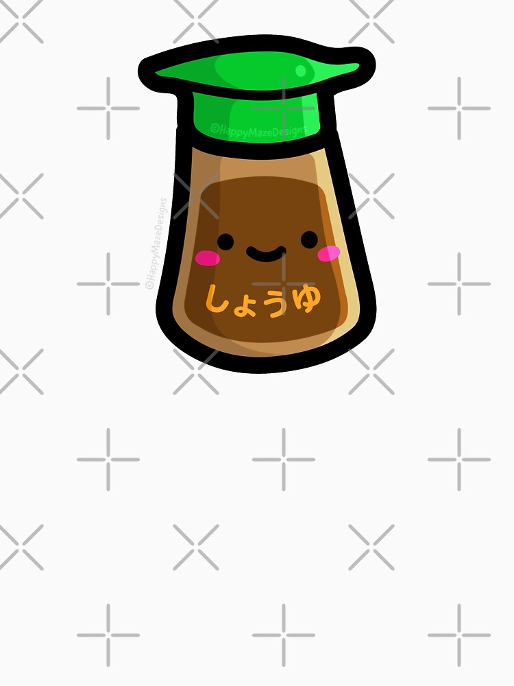""Shoyu" Cute Soy Sauce Kawaii Japanese Character & Hiragana" Tshirt