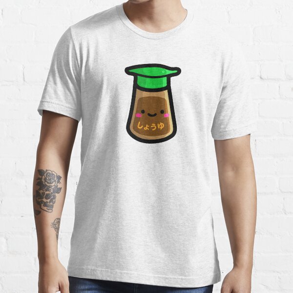 ""Shoyu" Cute Soy Sauce Kawaii Japanese Character & Hiragana" Tshirt