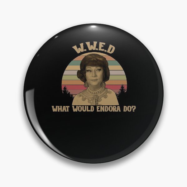 Item preview, Wwed What Would Endora Do  Retro Vintage s Basic Novelty Tees Graphics Female designed and sold by Dorothy Wright.