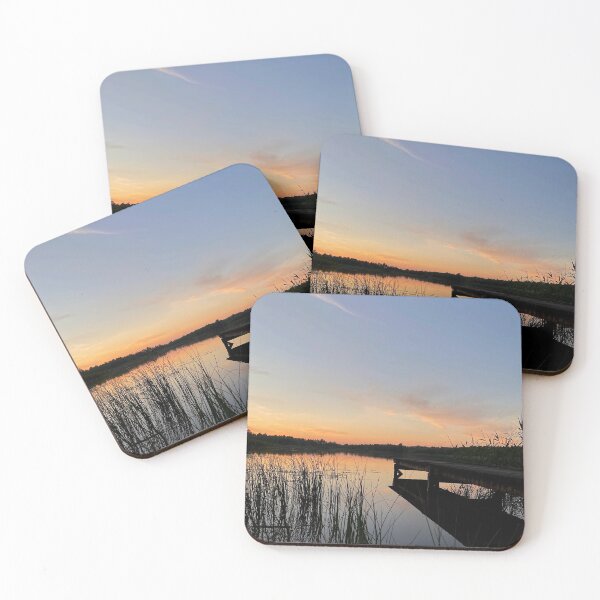 Item preview, Summer evening by the lake designed and sold by HenrikGPhoto.