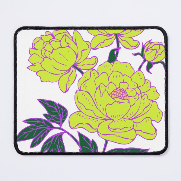 Item preview, Yellow Peonies designed and sold by HeadRubble.