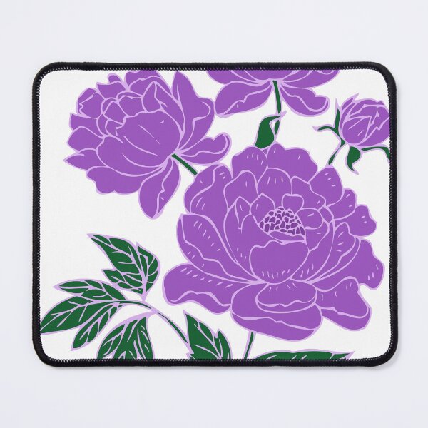 Item preview, Purple Peonies designed and sold by HeadRubble.