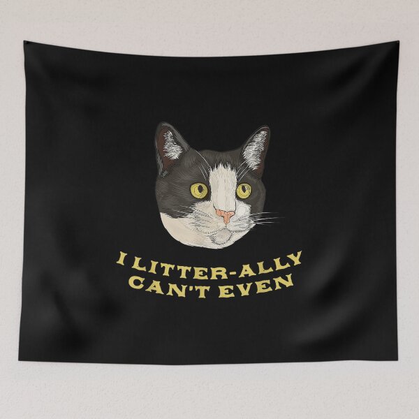 Item preview, Litter Ally no puede ni siquiera ser amante de los gatos Humor divertido del gatito designed and sold by bonytmrz.