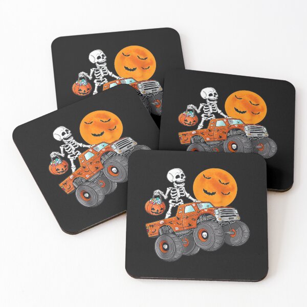 Item preview,  Skeleton Riding Monster Truck Becareful Your Candy Gift designed and sold by bonytmrz.