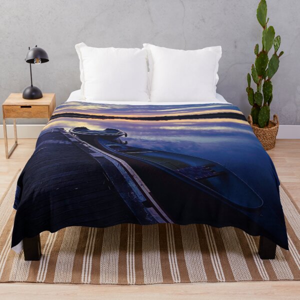 Item preview, A cloudy evening by the lake designed and sold by HenrikGPhoto.