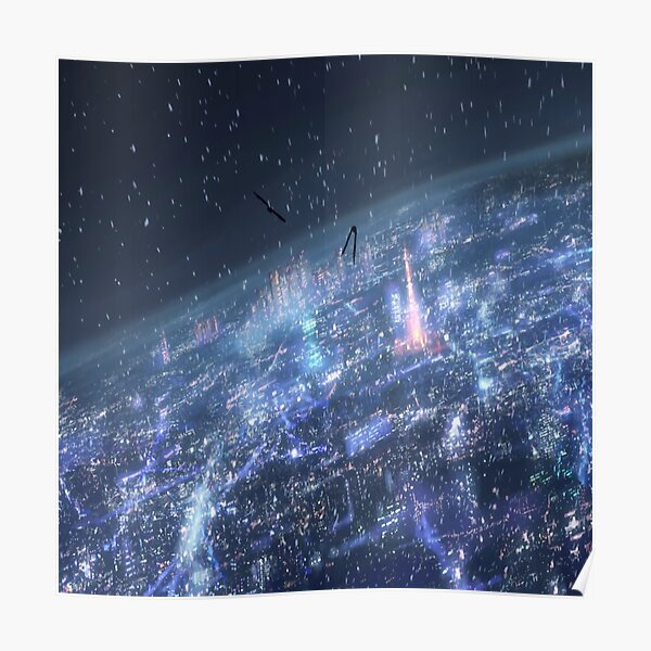 5cm Per Second Poster By Mutsuart Redbubble