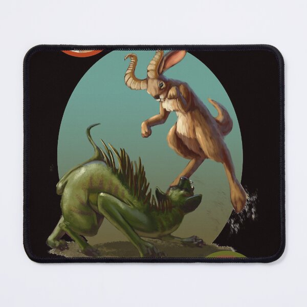 Item preview, Jackalope V. Chupacabra The Cryptozoogeddon! Classic designed and sold by nanniesolis.