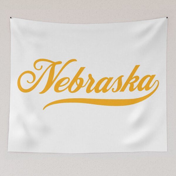 Item preview, Nebraska in Yellow designed and sold by omahatrading.