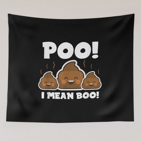 Item preview,  Poo Mean Boo Halloween Poop Costume Trick Treat Party designed and sold by bonytmrz.
