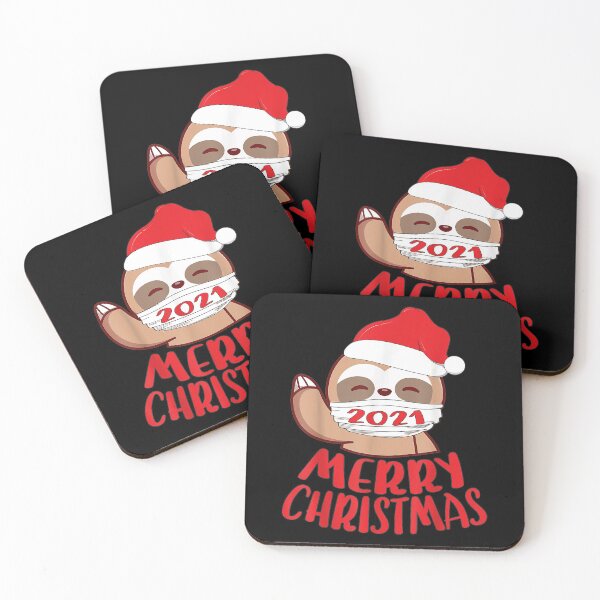 Item preview,  Sloth Mask Funny Merry Christmas 2021 For Women Men designed and sold by bonytmrz.