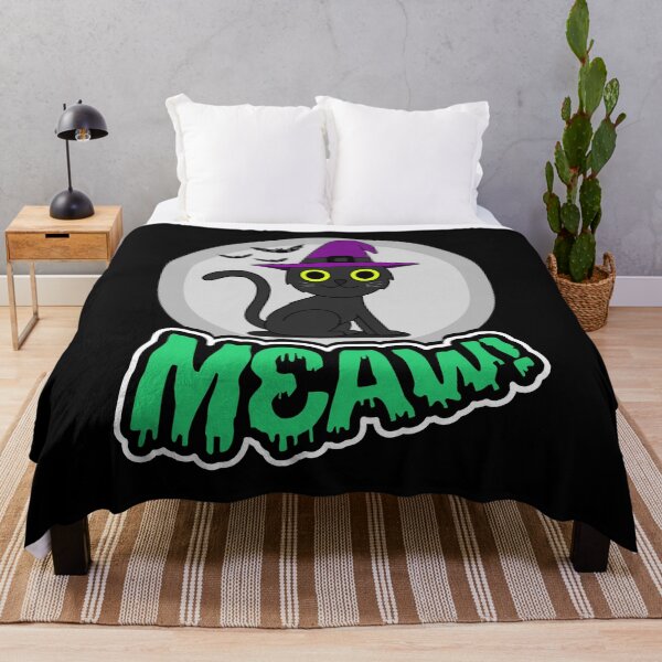 Item preview, Black Cat meaw! designed and sold by HolidayGems.