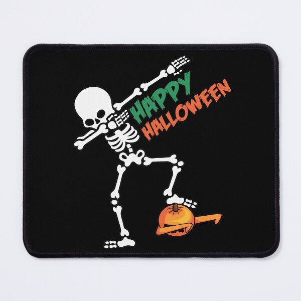 Item preview, dabbing Skeleton and pumpkin designed and sold by HolidayGems.