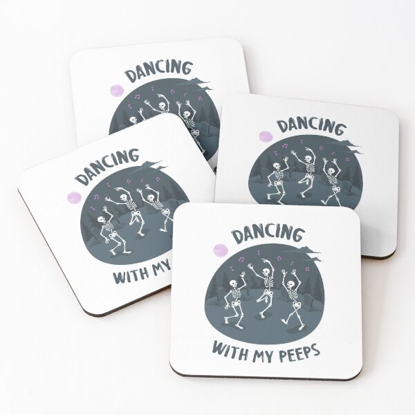 Item preview, Halloween Party Dancing Skeletons designed and sold by fahim96.