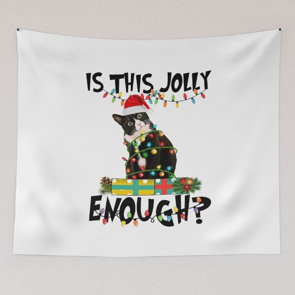 Item preview, Cat Lover - Is This Jolly Enough designed and sold by fatboys.