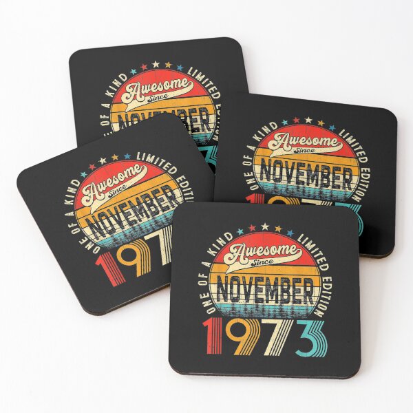 Item preview,  48th Bday Decorations November 1973 Men Women 48 Years Old designed and sold by bonytmrz.