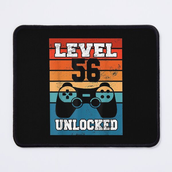 Item preview,  56 Level Unlocked Years Old Retro 80s 56th Birthday Gamer designed and sold by sandyq55.
