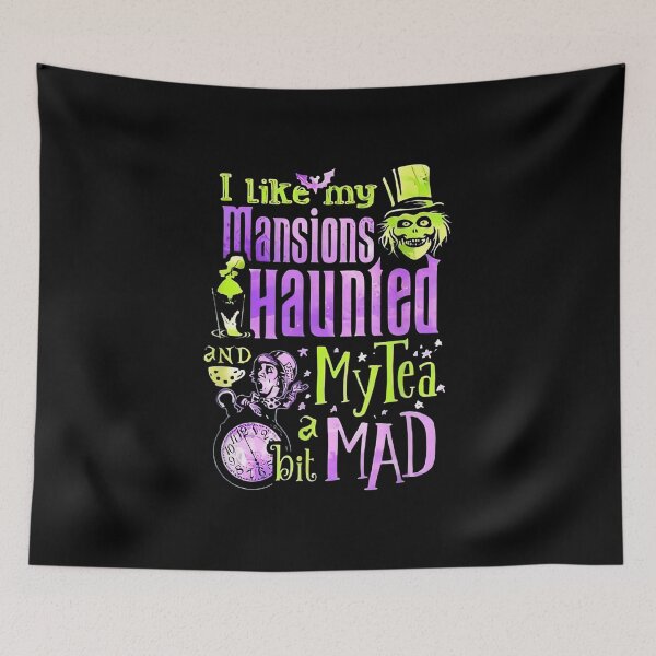 Item preview,  My Like Mansions Haunted Tea Bit Mad designed and sold by sandyq55.